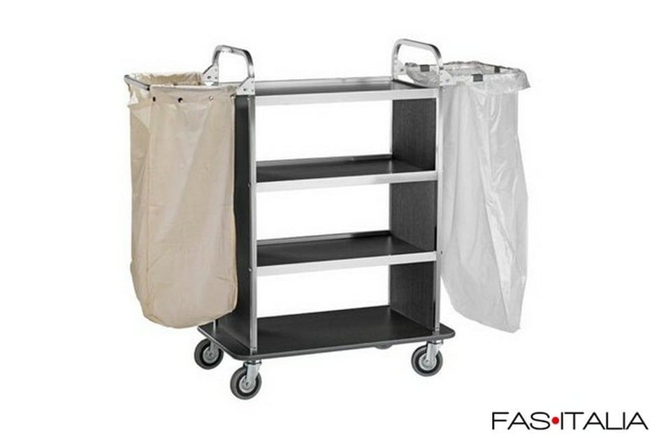 Carrello servizio sacco ignifugo Carrello servizio due sacchi