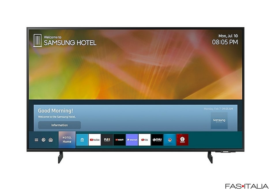 Smart TV Slim Samsung 50" Hotel Mode con decoder satellitare