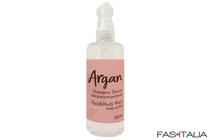Shampoodoccia ricaricabile all’Argan 300 ml Hotel