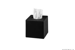 Dispenser fazzoletti nero ABS