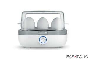 Con il cuociuova automatico, fino a 6 uova pronte in pochi minuti