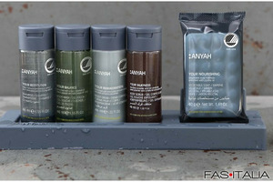 Linea cortesia Anyah per Hotel certificata Nordic Ecolabel