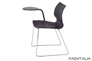 Sedia design per sala conferenze Hotel con tavoletta