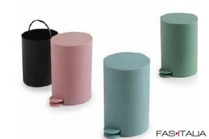 Pattumiera bagno colori pastello