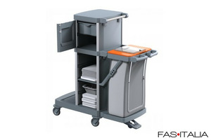 Carrello multiuso per pulizia camere