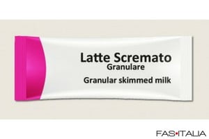 Latte solubile monodose