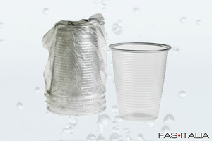 Bicchiere monouso per bagno Hotel insacchettato