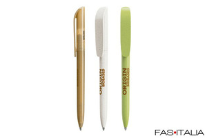 Penna BIC in materiali naturali personalizzata per Hotel