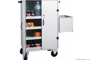 Carrello servizio frigobar per alberghi