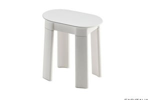 Sgabello bianco per Alberghi