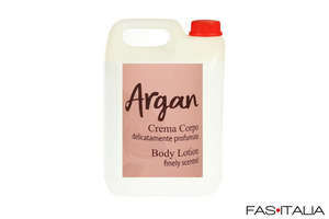 Tanica crema corpo Argan 5 litri Hotel