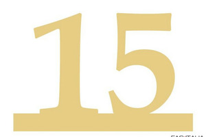 Numeri camera Hotel in ottone satinato a fissaggio nascosto