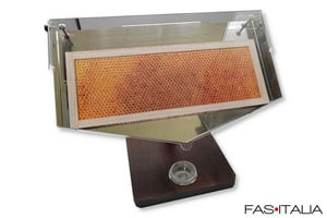 Espositore di miele in favo