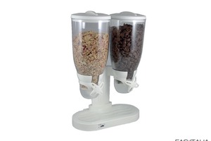 Dispenser doppio in plastica