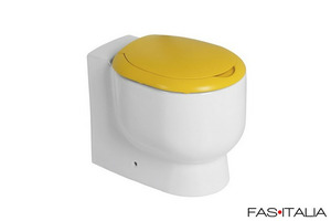 WC bambini in ceramica per Hotel con sedile morbido