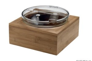 Ciotola yogurt su base bamboo per Hotel