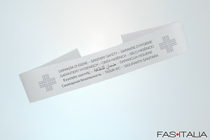 Fasce sigillo WC in carta per Hotel