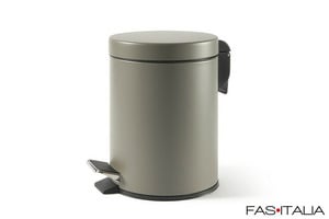 Cestino bagno grigio satinato 5 L
