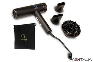 Asciugacapelli professionale con display e LED Hotel