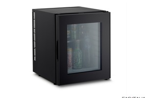 Frigobar con porta trasparente
