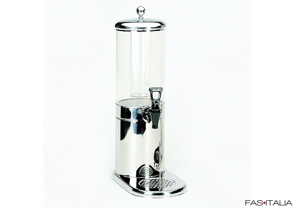 Distributore inox per succhi 4 lt e portaghiaccio