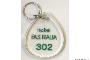 Portachiavi a goccia per Hotel leggero ed economico