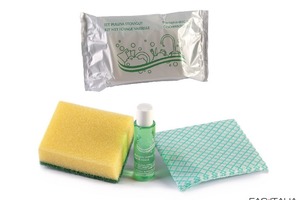 Kit di benvenuto pulizia per residence e case vacanze