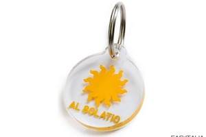 Portachiavi economico per Hotel in plexiglass compatto