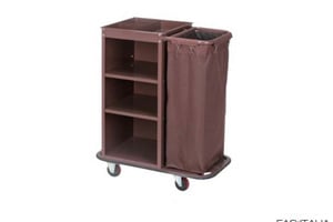 Carrello cambio biancheria in camera 1 sacco