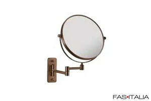 Specchio bagno oro rosa satinato per Alberghi