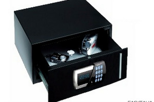 Hotel safe a cassetto per portatile