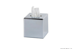 Porta fazzoletti cromato ABS