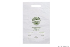 Sacchi biancheria biodegradabili conf. 100 pz