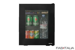 Frigobar sottile con porta vetro