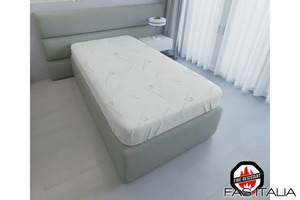 Coprimaterasso ignifugo singolo 90×200 Hotel