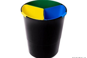 Cestino a 3 divisori Cestino con 3 divisori