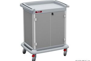 Carrello cambio biancheria 2 ante 830x650x965 mm Carrello cambio biancheria 2 ante 830x650x965 mm