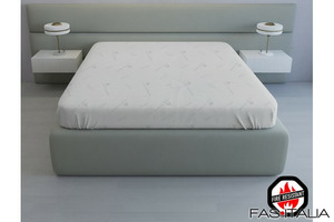 Coprimaterasso ignifugo matrimoniale per Hotel