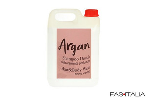 Tanica ricarica shampoodoccia all’Argan 5 lt Hotel Tanica shampoodoccia Argan 5 litri Hotel
