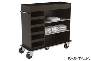 Carrello servizio in laminato
