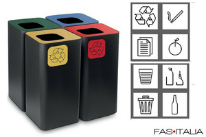Contenitore per la raccolta differenziata 100 lt Contenitore per la raccolta differenziata 100 lt