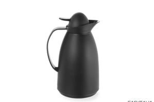 Caraffa termica nera 1 l Caraffa termica nera 1 litro