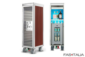 Carrello minibar bar Hotel design aeronautico LED