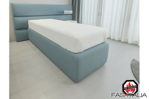 Coprimaterasso singolo ignifugo impermeabile