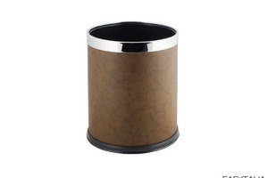 Cestino con inserti cromati 9 lt Cestino con inserti cromati 9 lt