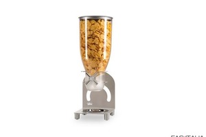 Dispenser cereali singolo in metallo 3,5 lt Dispenser cereali singolo in metallo 3,5 lt