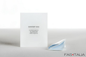 Sacchettini igienici hotel in carta neutra Sacchetti igienici in carta per Hotel confezionati in cartoncino