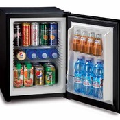 Minibar specchio aperto