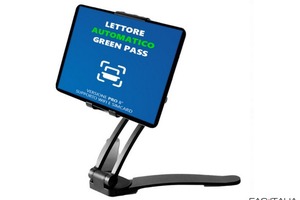 Tablet lettore Green Pass